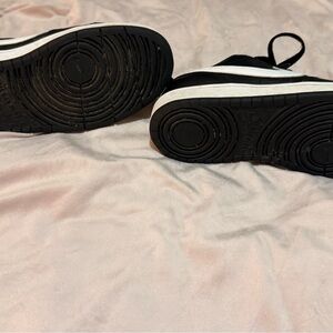 Nike Kids Black and White Sneakers